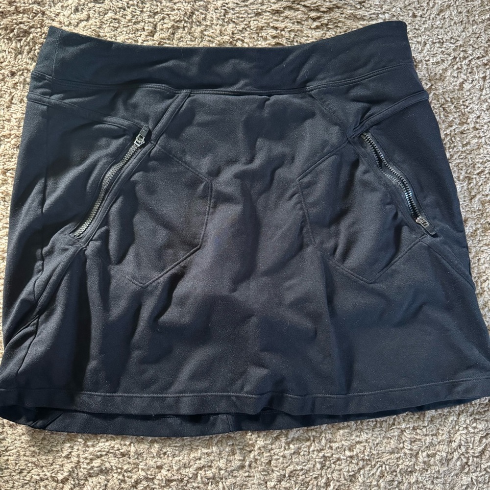 Athleta Black Active Skirt